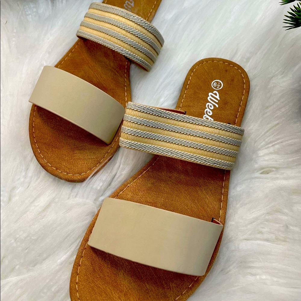 Ana Marie Beige (mix ) Sandal